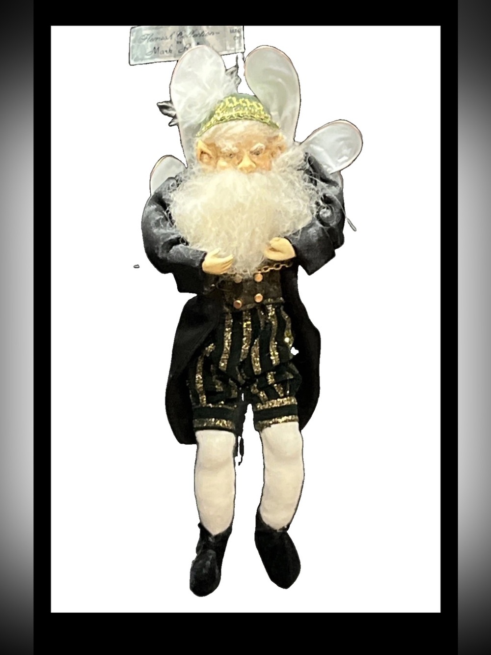 Mark Roberts Fairy Santa Elf Flemish Collection Retired Ornament Figurine